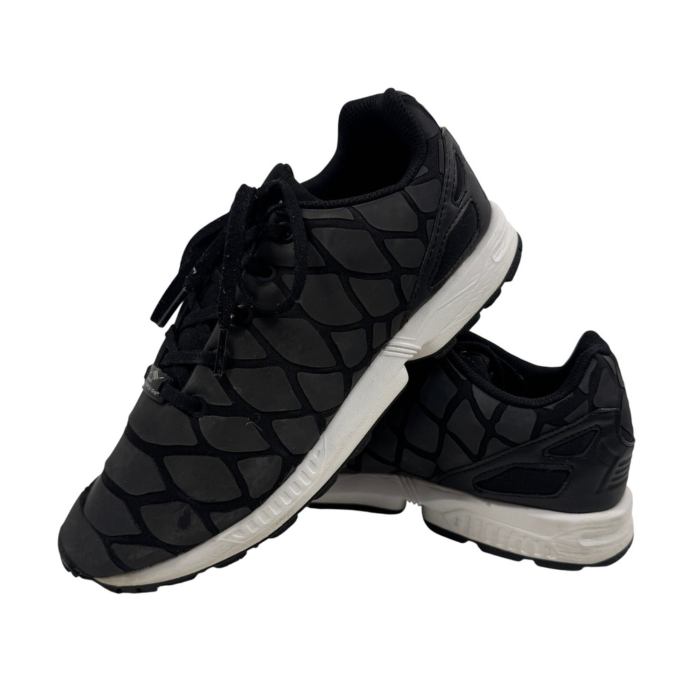 Adidas ZX Torsion Women's Running Sneakers Black Iridescent Size‎ 7